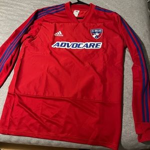 FC Dallas Adidas Long Sleeve Jersey
